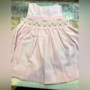 Beautiful Carriage Boutique Watermelon Smocked 9 Month Dress